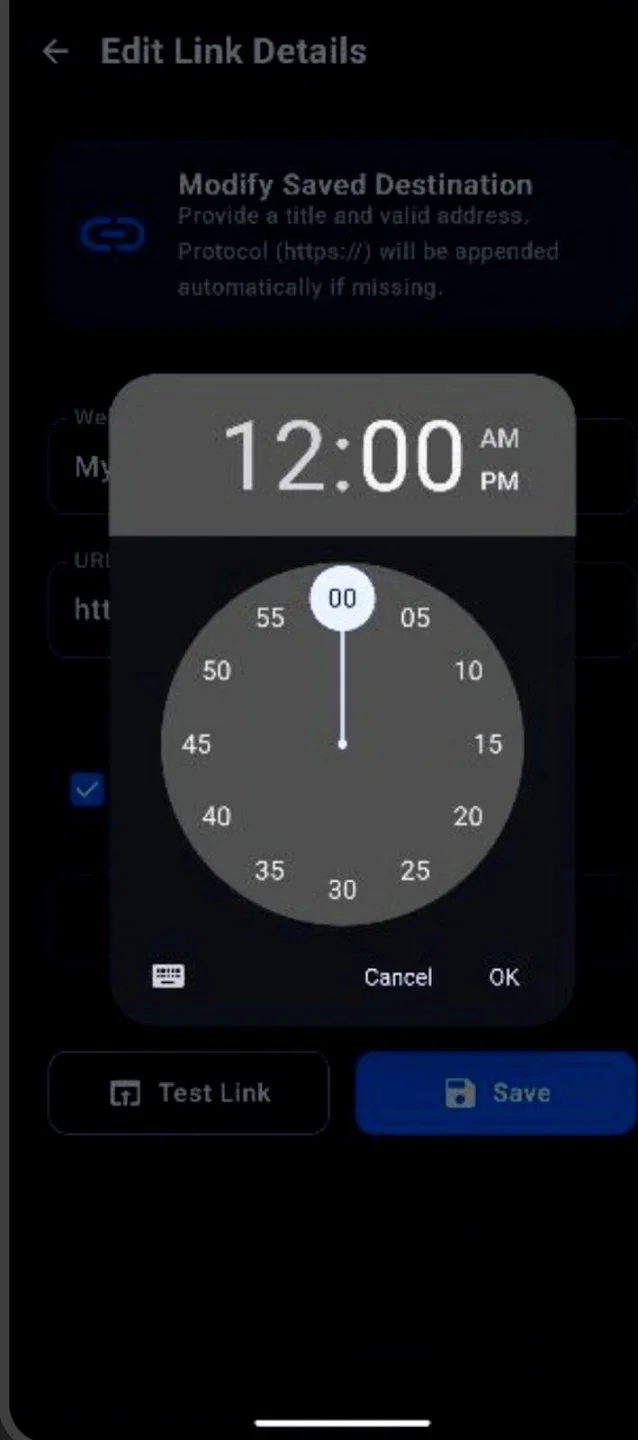 LinkLauncher premium screens